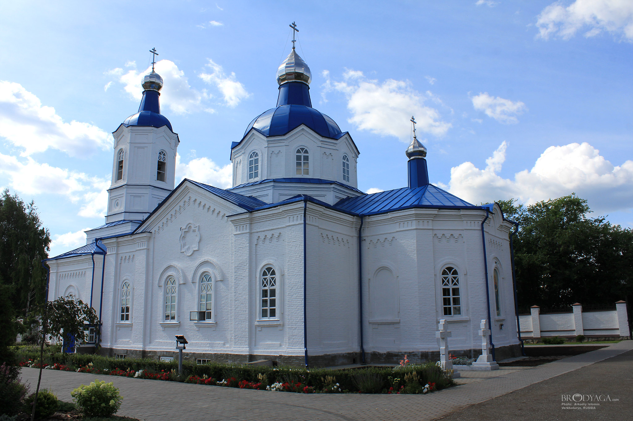 Церковь Покрова Пресвятой Богородицы в Покровском Верхотурском монастыре. Верхотурье (Verkhoturye)